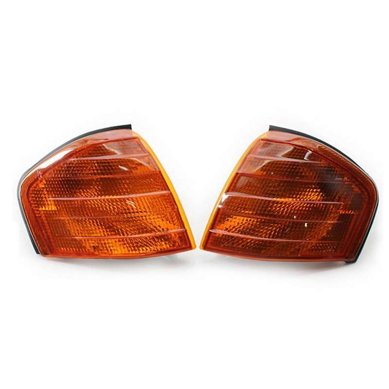 1 Pair Front Left+Right Amber Corner Lights Turn Signal Lights for C Class W202 1994-2000 2028261143