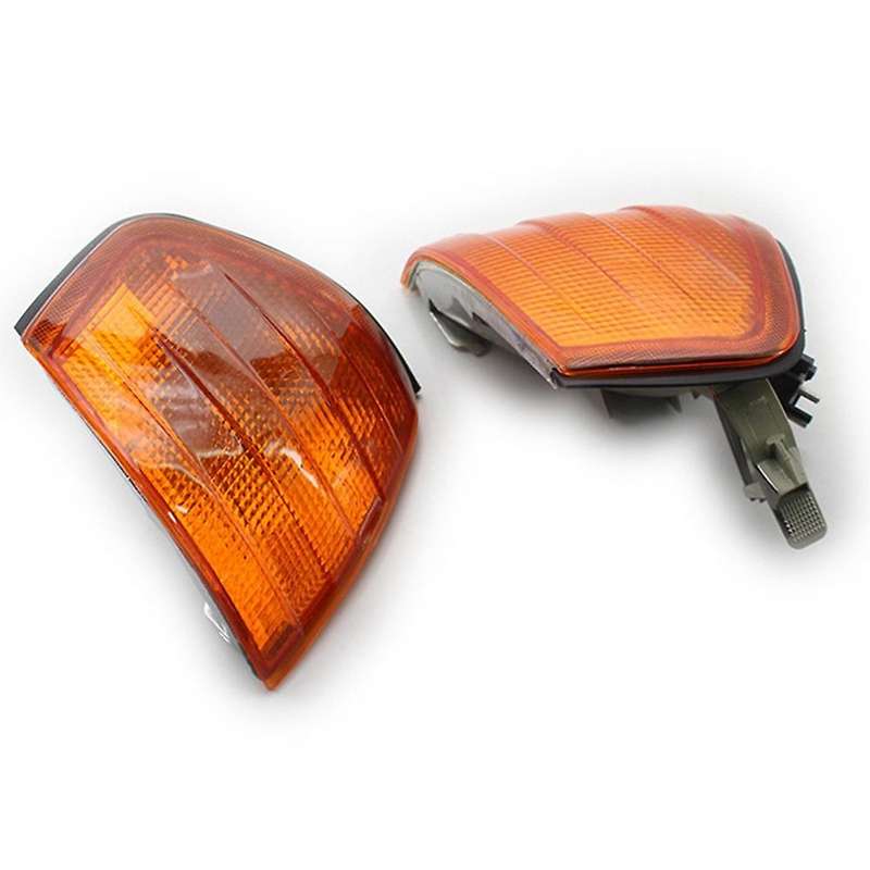 1 Pair Front Left+Right Amber Corner Lights Turn Signal Lights for C Class W202 1994-2000 2028261143