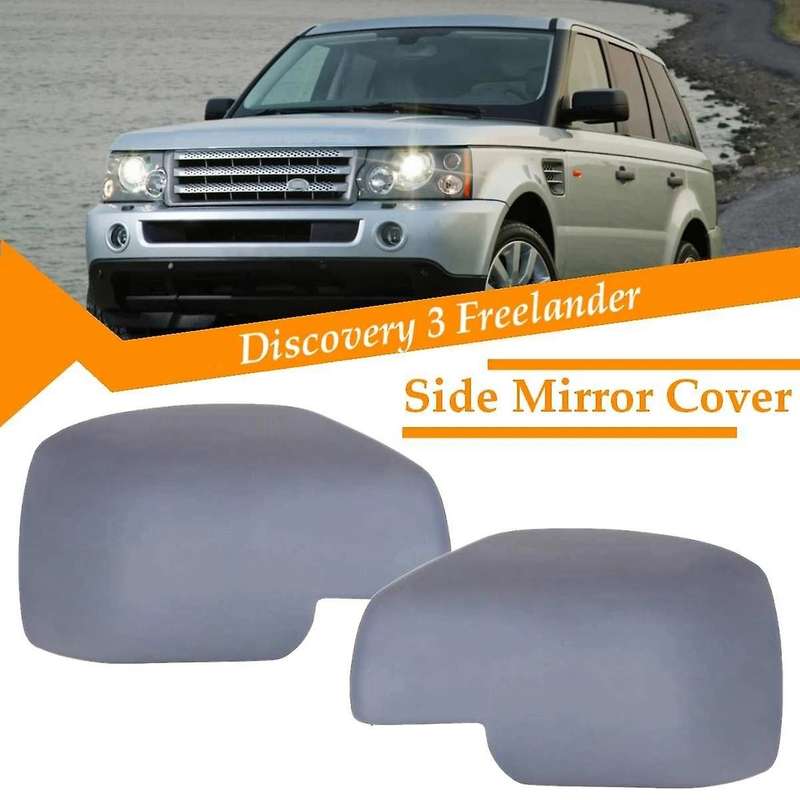 1 Pair Full Primer Wing Side Mirror Covers Caps for 3 Range Sport 2 2004-2009