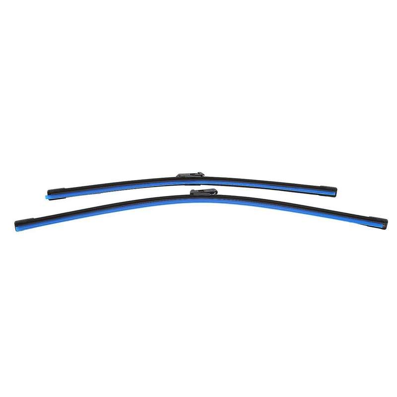 1 Pair Front Windshield Wiper Blades with Reflective Strips for 2014-2023 Windscreen Window Accessor