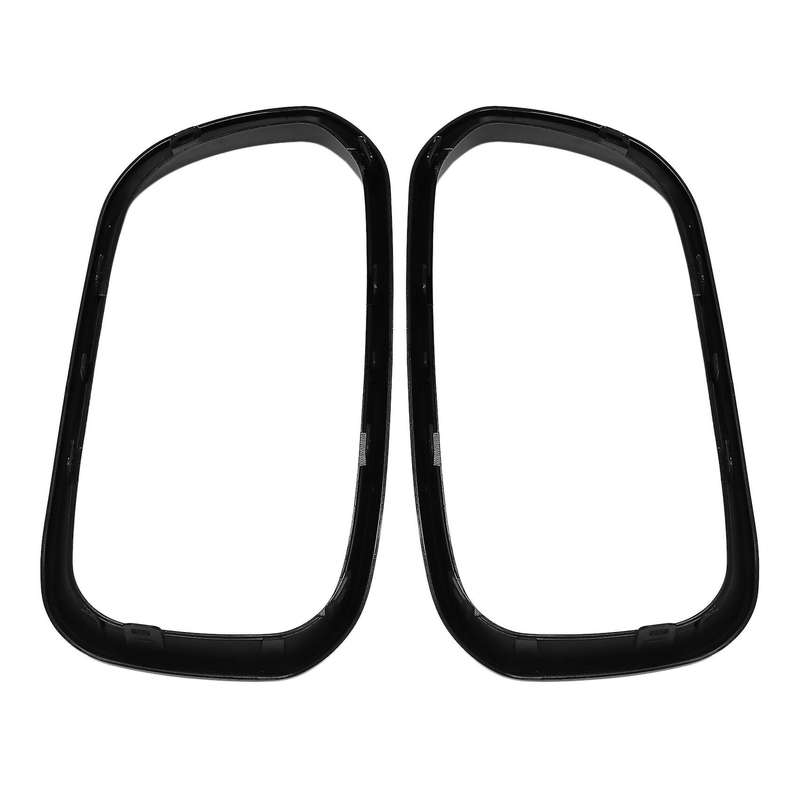 1 Pair Gloss Black Car Front Bumper Kidney Grille Frame Replacement for 1 Series F20 125I 135I 2015-