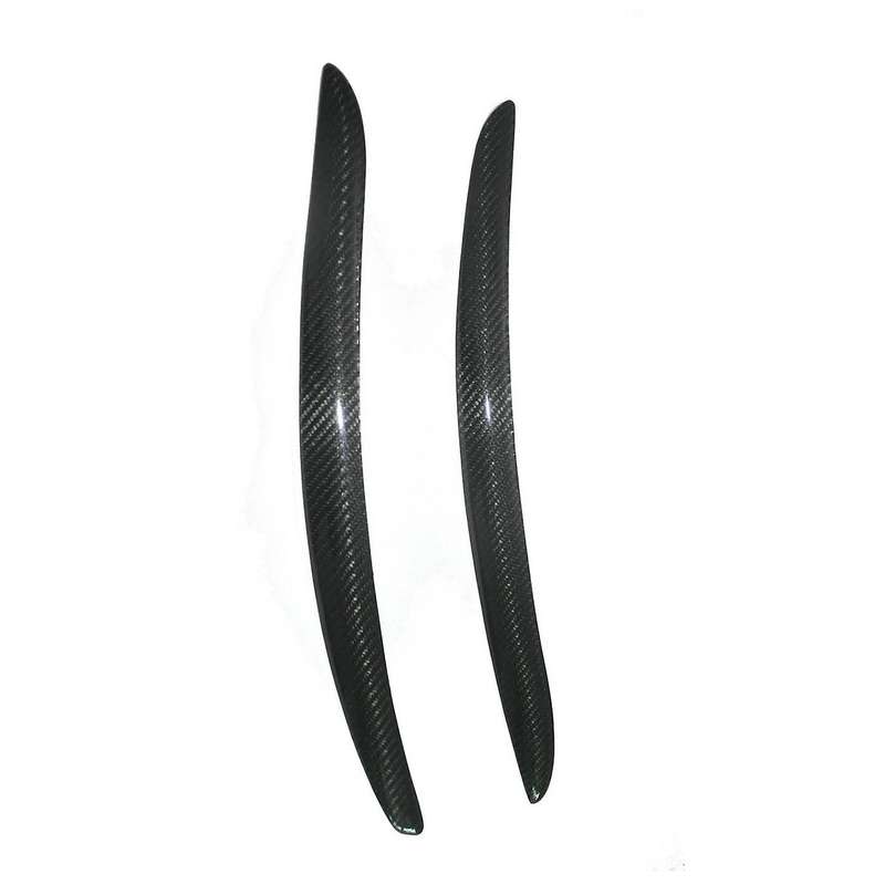 1 Pair Headlight Eyelids Stickers Trim Headlight Eyebrows Cover for E92 E93 M3 320I 325I 330I 335I M