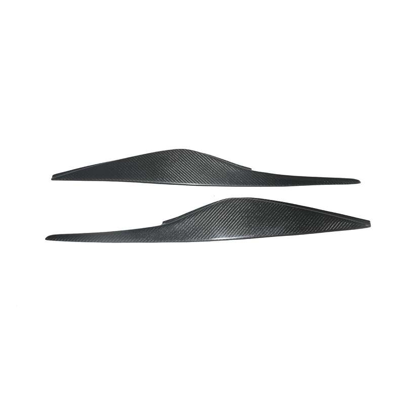 1 Pair Headlight Eyelids Stickers Trim Headlight Eyebrows Cover for Mondeo MK4 07-10