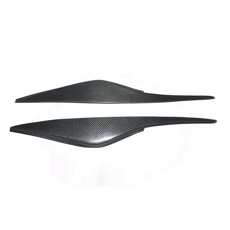 1 Pair Headlight Eyelids Stickers Trim Headlight Eyebrows Cover for Mondeo MK4 07-10