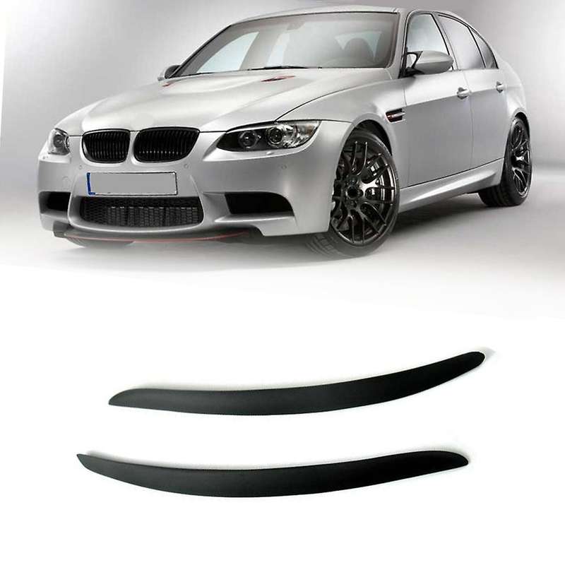1 Pair Headlight Lid Eyebrow EyeLids for - E92 E93 M3 335I 335CI Model 2007-2012 Eyelids Trim Cover