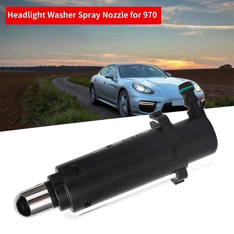 1 Pair Headlight Washer Spray Nozzle Jet Head Light Washer Pump for 970 2009-2016 97062813300 Parts