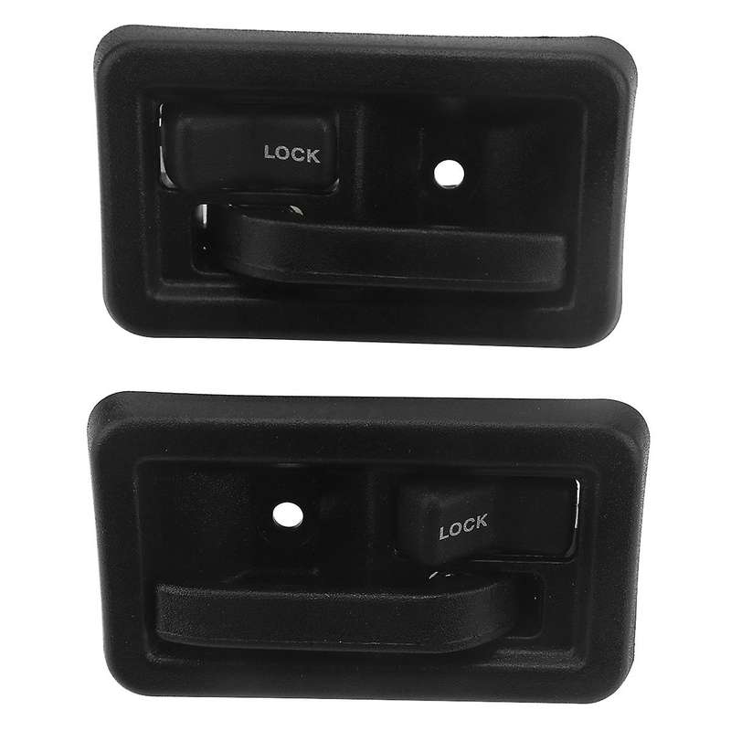 1 Pair Interior Door Handles Inside Front Left Right for 87-04 YJ TJ 55176477AB 55176476AB