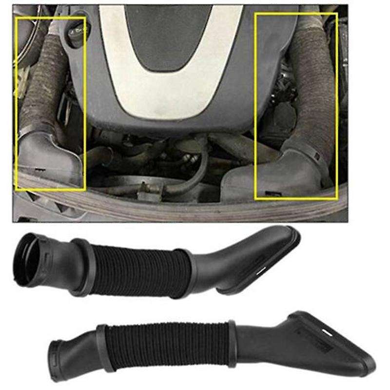 1 Pair Intake Pipe Left+Right Side Air Intake Duct Hose for C-Class W204 250 350 2720903582 27209036