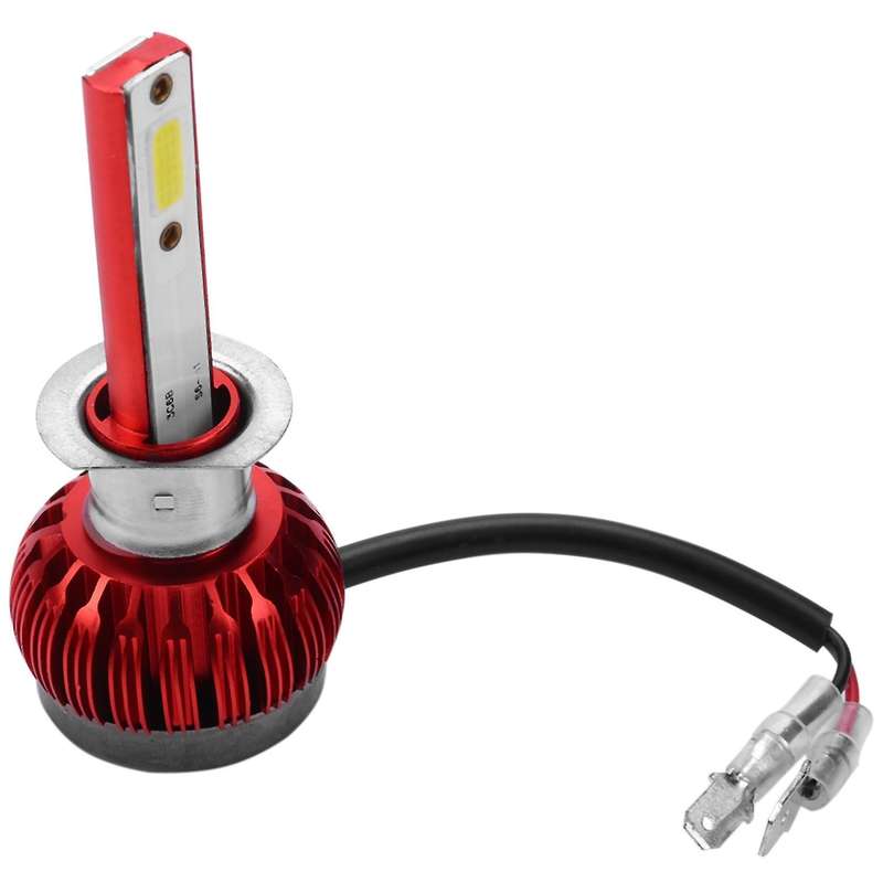 1 Pair LED Car Light Bulbs 10000LM 70W Headlight Auto Led Head Light Lamps 6500K Cold White(H1)