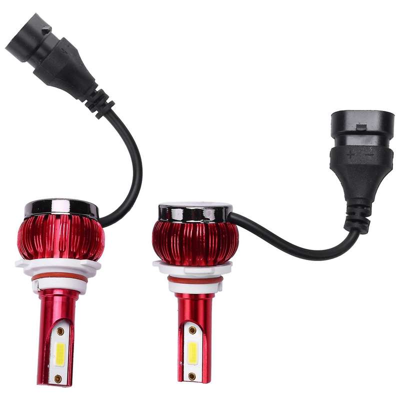 1 Pair LED Car Light Bulbs 10000LM 70W Headlight Auto Led Head Light Lamps 6500K Cold White(9006)