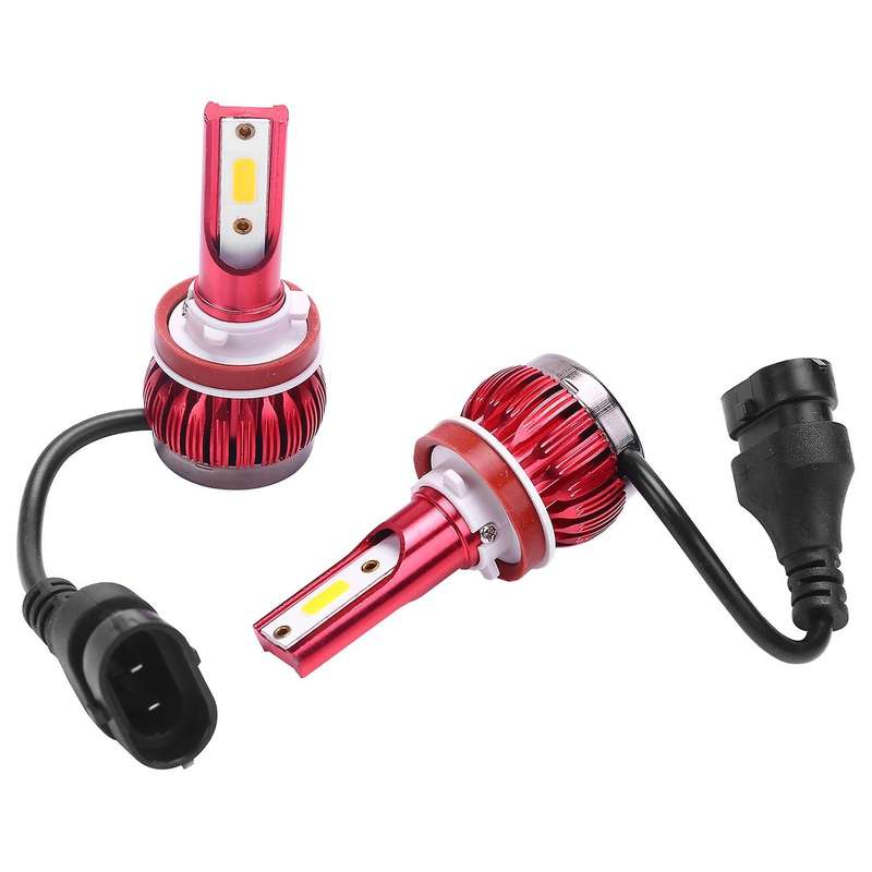 1 Pair LED Car Light Bulbs 10000LM 72W Super Bright COB Auto Light Auto Led Head Light Lamps 3000K G