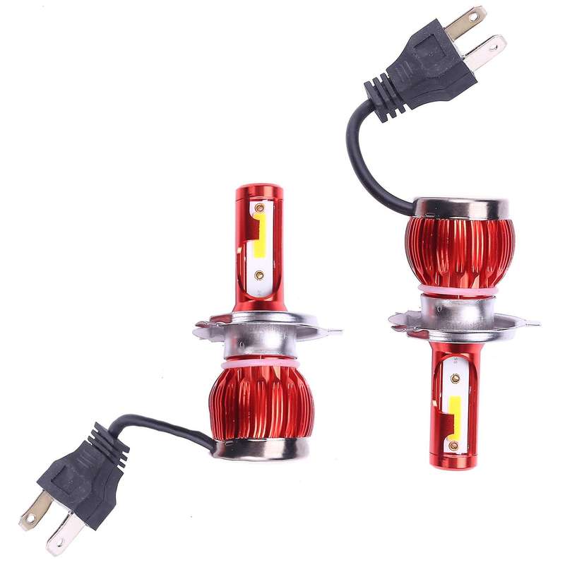 1 Pair LED Car Light Bulbs 10000LM 72W Super Bright COB Auto Light Auto Led Head Light Lamps 3000K G