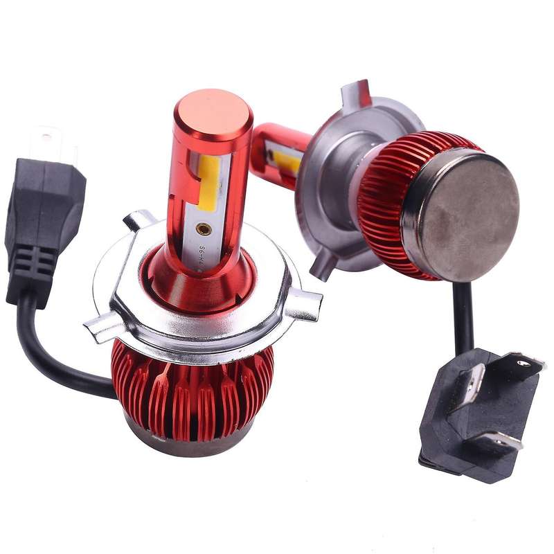 1 Pair LED Car Light Bulbs 10000LM 72W Super Bright COB Auto Light Auto Led Head Light Lamps 3000K G