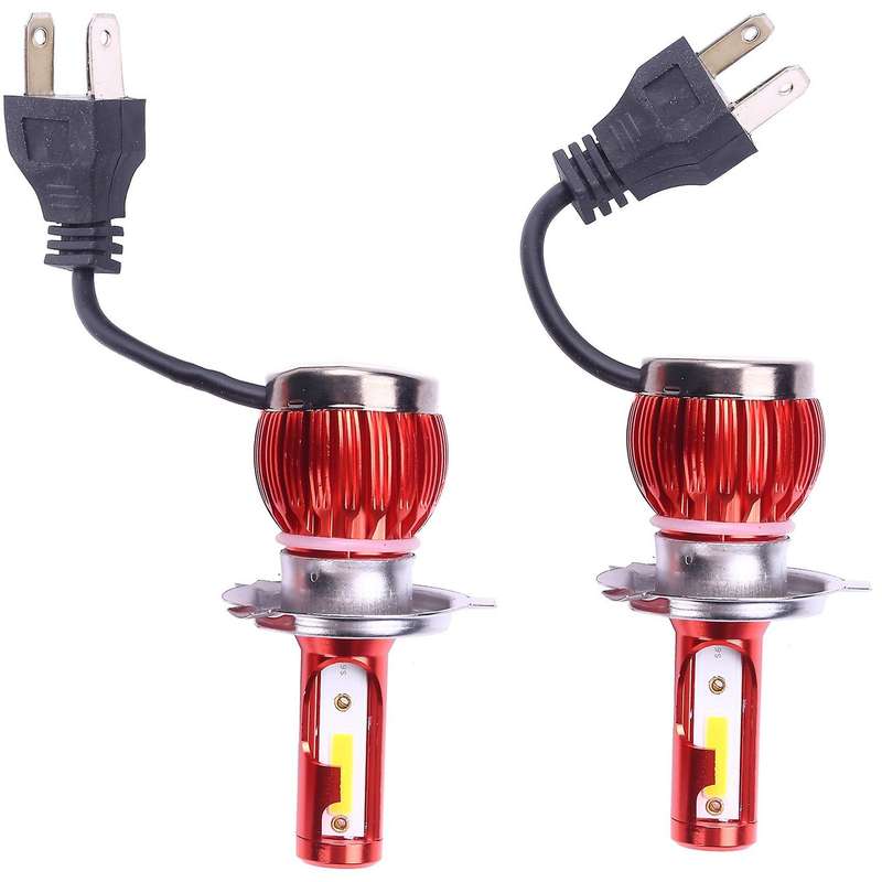 1 Pair LED Car Light Bulbs 10000LM 72W Super Bright COB Auto Light Auto Led Head Light Lamps 3000K G