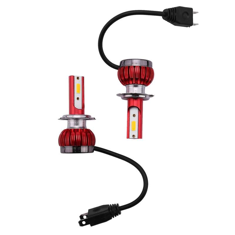 1 Pair LED Car Light Bulbs 10000LM 72W Super Bright COB Auto Light Auto Led Head Light Lamps 3000K G