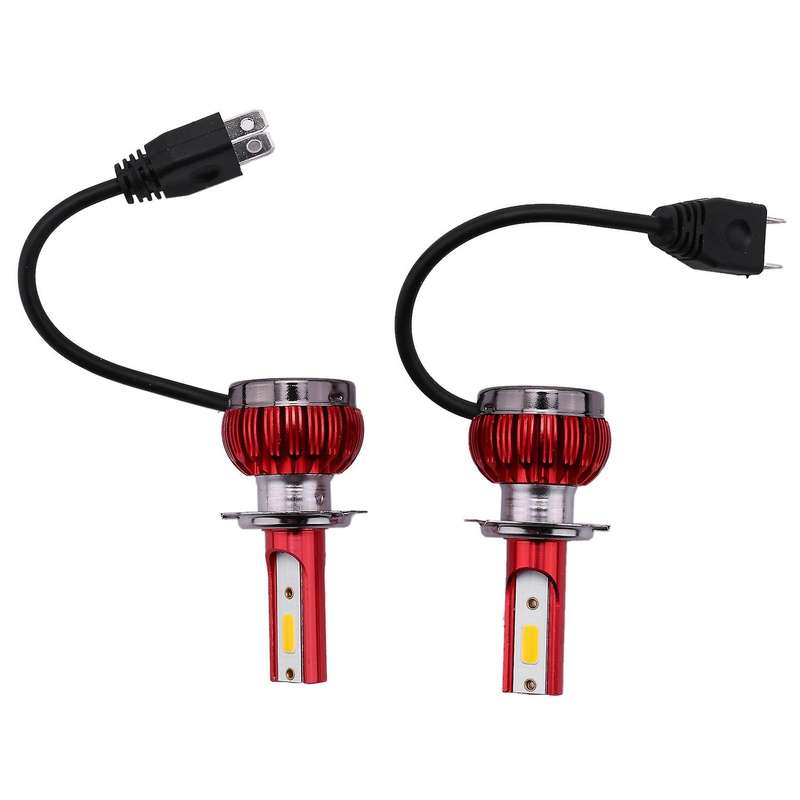 1 Pair LED Car Light Bulbs 10000LM 72W Super Bright COB Auto Light Auto Led Head Light Lamps 3000K G