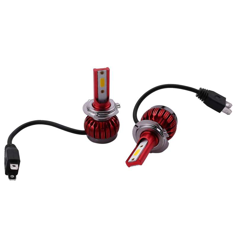 1 Pair LED Car Light Bulbs 10000LM 72W Super Bright COB Auto Light Auto Led Head Light Lamps 3000K G