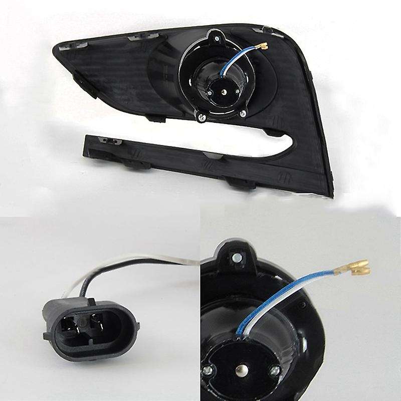 1 Pair LED Daytime Running Light Car Front Fog Light for 2017-2019