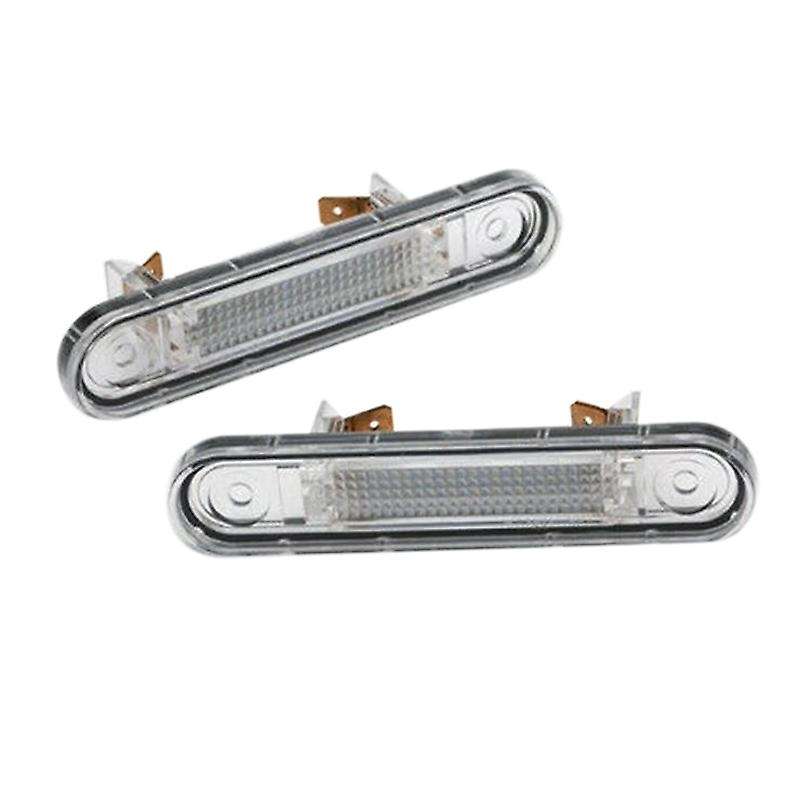 1 Pair Led License Plate Light for Mercedes-benz W124 W201 W202 Car License Plate Light
