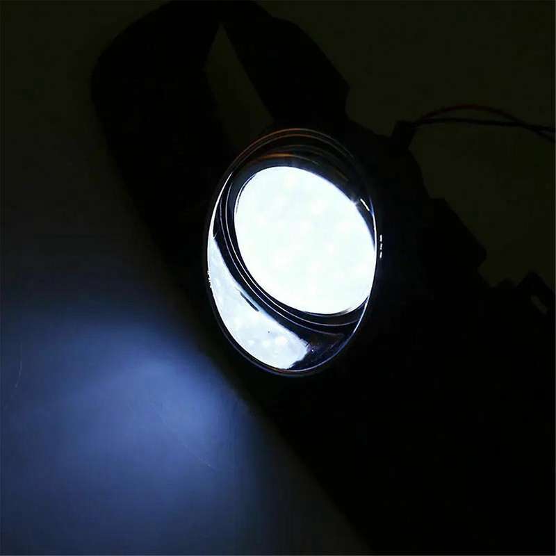 1 Pair Led Foglamp Front Grille Front Bumper Grille Fog Lights for Mk4 1999-2007
