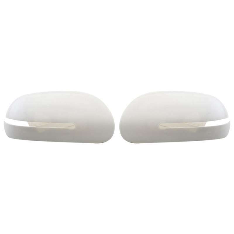 1 Pair Left & Right Side Door Mirror Cover Rearveiw Mirror Cap for Forte Cerato 2014-2016