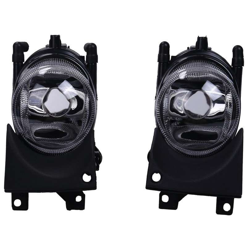 1 Pair Left &Right Front Fog Light without Bulbs Replacement Kit for E39 1999-2004 Car Accessories