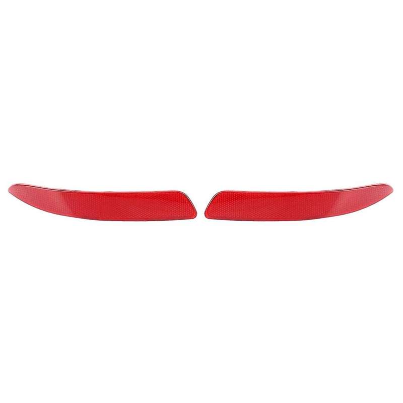 1 Pair Left & Right Rear Bumper Reflector Sticker Cover for- E70 X5 2007-2013 63217158949 632171589
