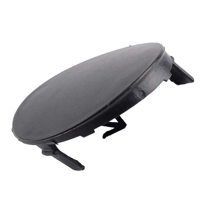 1 Pair Left & Right Front Bumper Tow Hook Cover Cap 52128-02910 Black Plastic Fit for 2007-2009