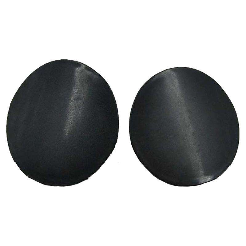 1 Pair Left & Right Front Bumper Tow Hook Cover Cap 52128-02910 Black Plastic Fit for 2007-2009