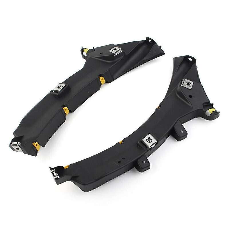 1 Pair Left & Right Car Front Bumper Mount Bracket C2Z16532 C2Z16531 for XF XFR 2012-2015