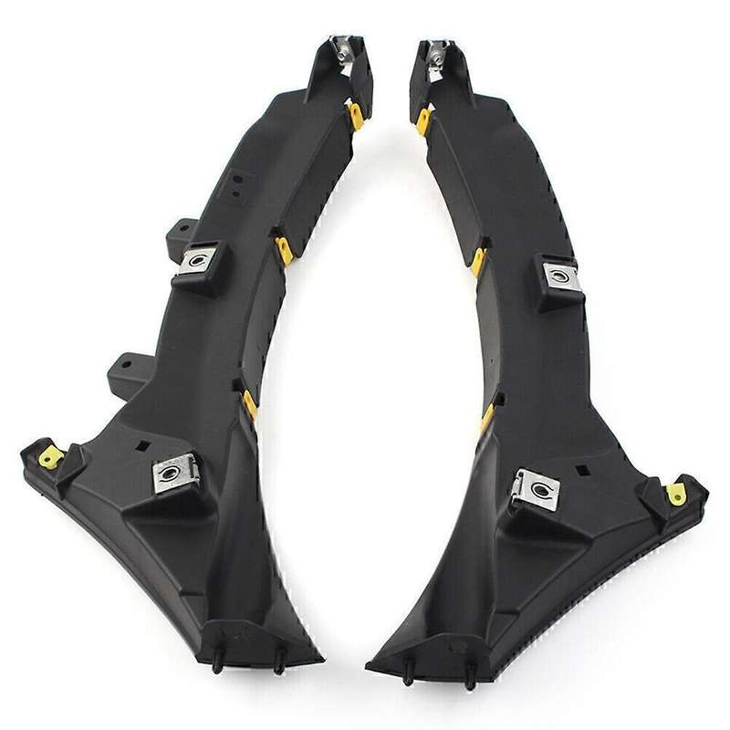 1 Pair Left & Right Car Front Bumper Mount Bracket C2Z16532 C2Z16531 for XF XFR 2012-2015
