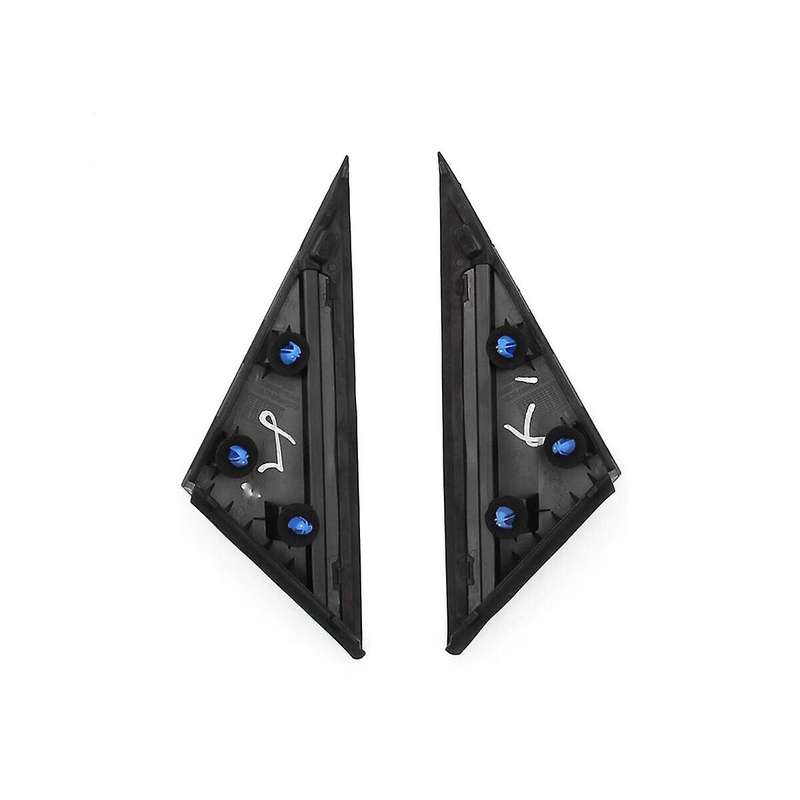 1 Pair Left Right Pillar Corner Molding Chrome for 2015-2019 86180-c1000 86190-c1000