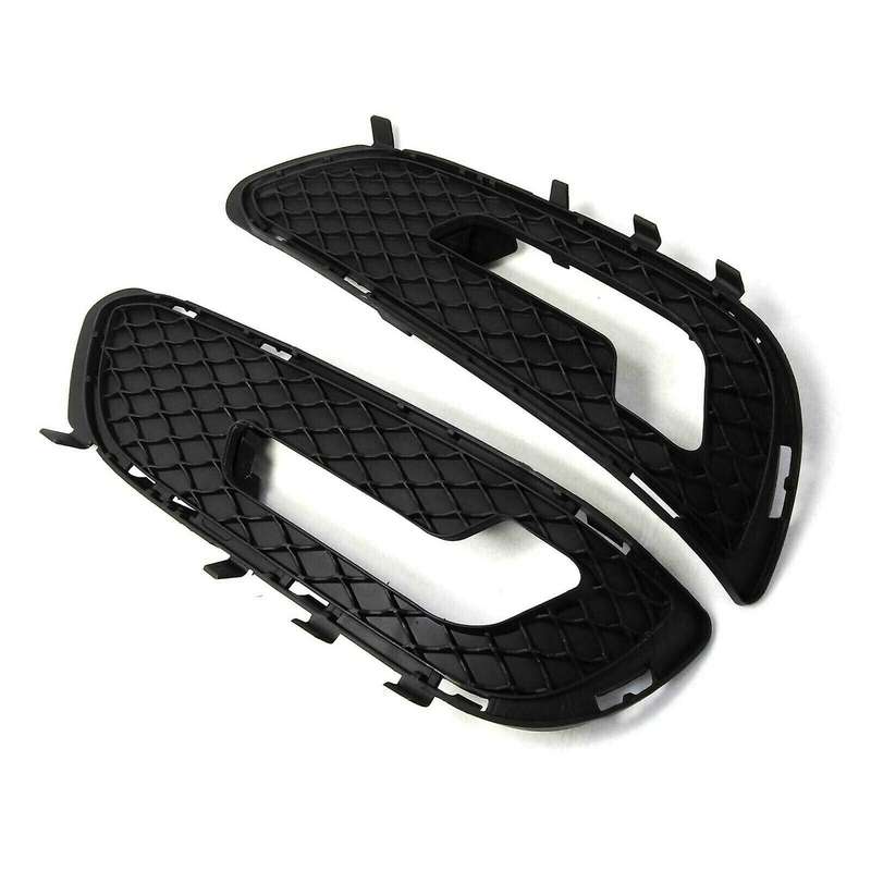 1 Pair Left Right Fog Light Lamp Grille Cover 2128851323 ,2128851423 Fit for 10-13 W212 E300/350