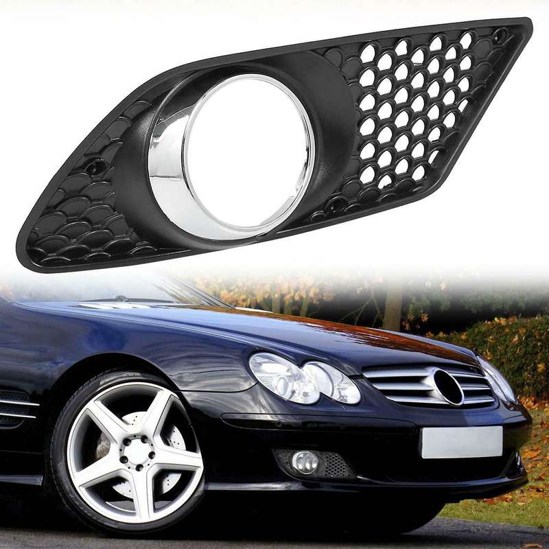 1 Pair Left Right Fog Light Grille Cover A2048850353 A2048850253 for - C300 C350