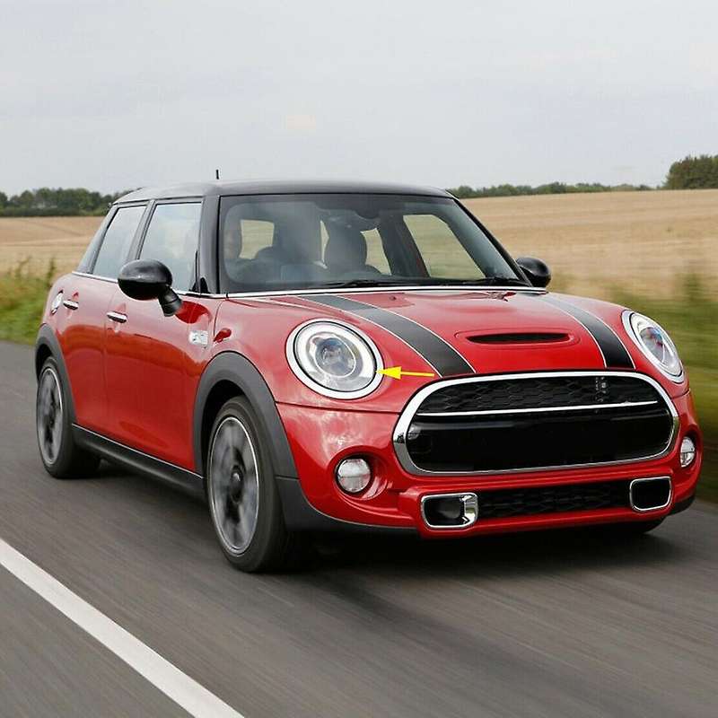 1 Pair Left Right Headlight Ring for 2007-2015 Mini 51137149905
