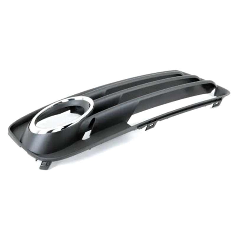 1 Pair Left+Right Air Guide Grille Black Glossy Matt Chrome Trim for TT 2011 2012 2013 2014 8J080768