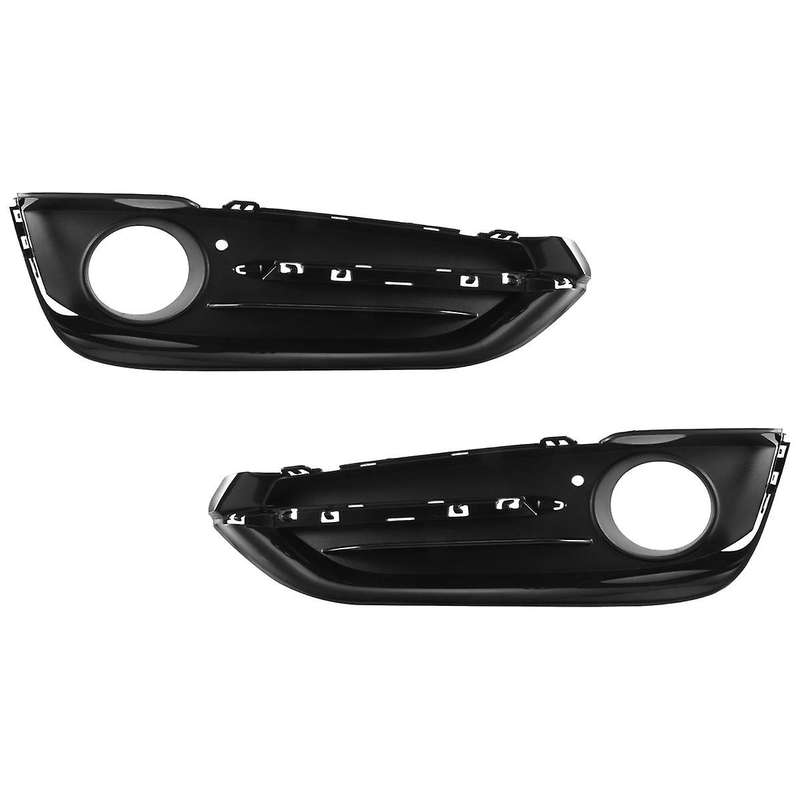 1 Pair LH+RH Bumper Fog Lamp Grille for 2 Series F22 F23 2017-2021 Fog Lamp Cover 51117452299 51117