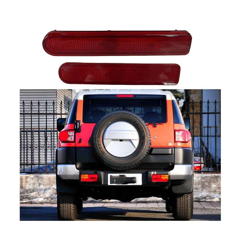 1 Pair Lh+rh Universal Car Reflector for Cruiser 2007-2014 Rear Bumper Rear Fog Light 175323001 819