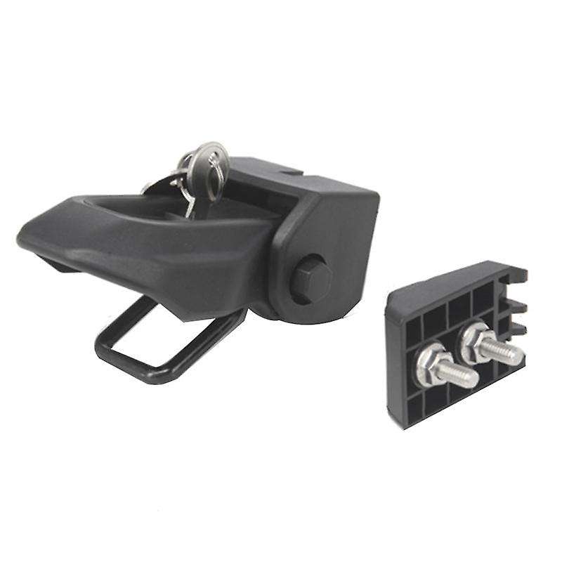 1 Pair Locking Hood Catch Bonnet Latch with Key Kit