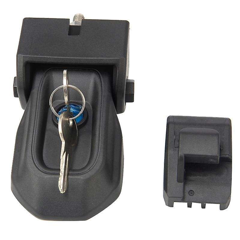 1 Pair Locking Hood Catch Bonnet Latch with Key Kit