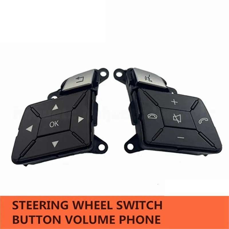1 Pair Multi-function Steering Wheel Switch for W166 172 Class Gl550 Gl350 A1669051900 A1669051800