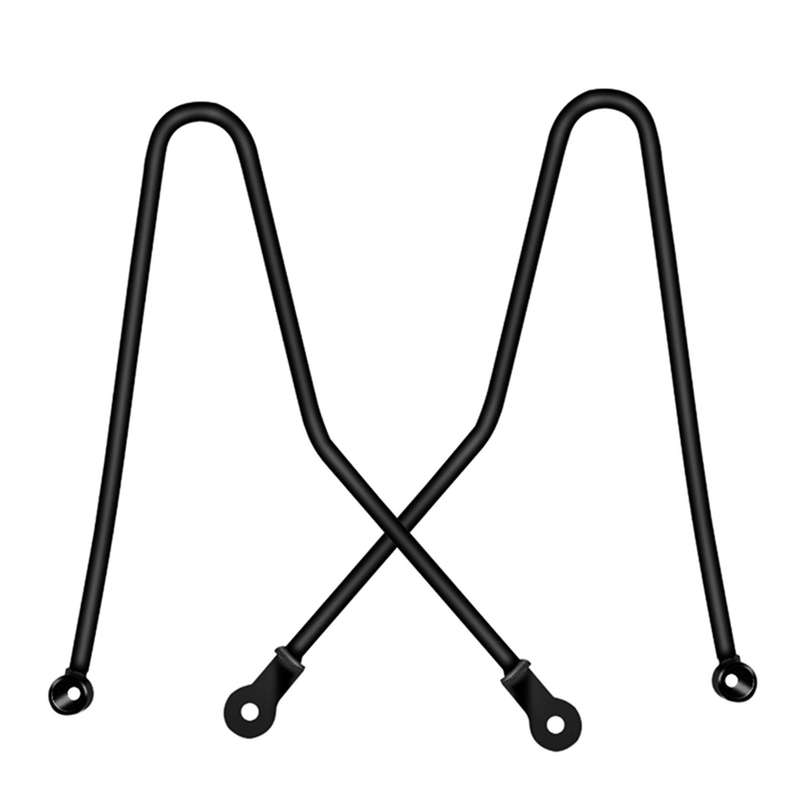 1 Pair Motorcycle Saddlebag Support Guard Bars Bracket Back Side Trunk Holder for Bonneville SE T100