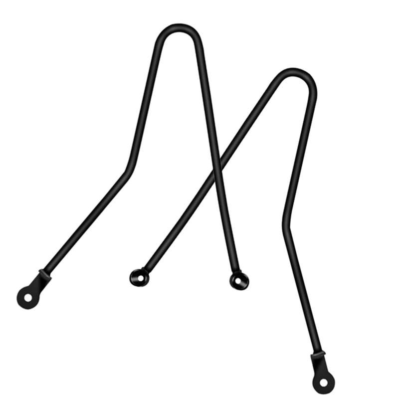 1 Pair Motorcycle Saddlebag Support Guard Bars Bracket Back Side Trunk Holder for Bonneville SE T100