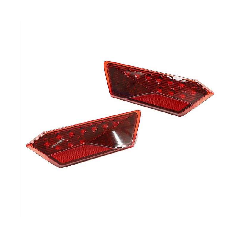 1 Pair New 12V LED Tail Light for RZR 900 1000 XP4 Turbo ATV Motorcycle Brake Light Complete