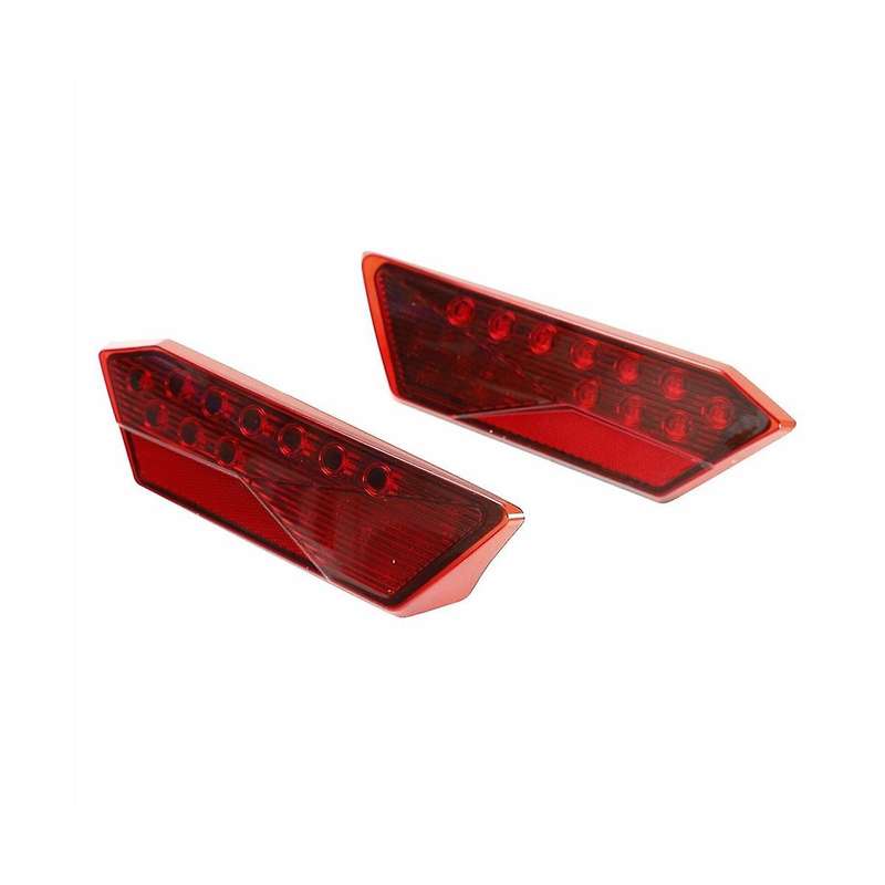 1 Pair New 12V LED Tail Light for RZR 900 1000 XP4 Turbo ATV Motorcycle Brake Light Complete