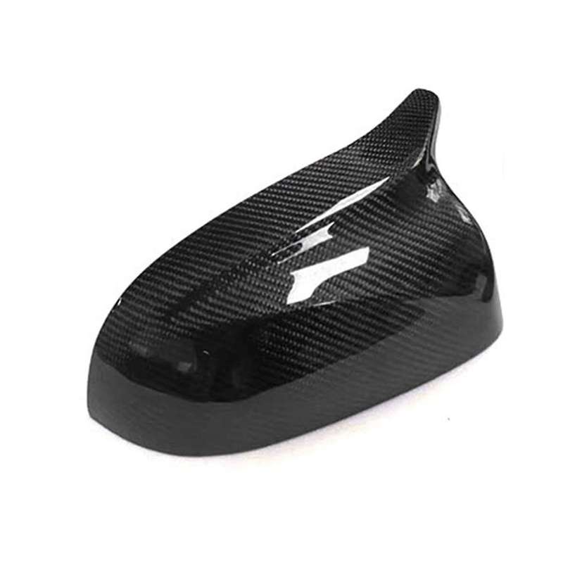 1 Pair New Bullhorn for X3 X4 X5 G01 G02 G05 2018-2019 Retrofit Carbon Fibre Mirror Housing