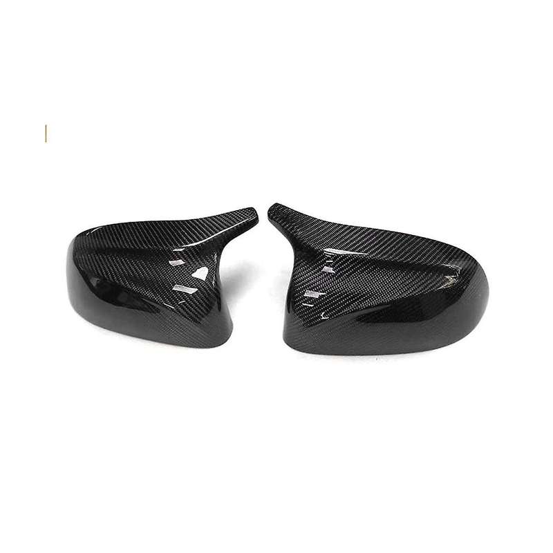 1 Pair New Bullhorn for X3 X4 X5 G01 G02 G05 2018-2019 Retrofit Carbon Fibre Mirror Housing