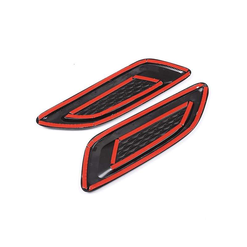 1 Pair New Car Engine Air Outlet Cover for Air Inlet Vent Two-colour Version Cover Plate Conversion