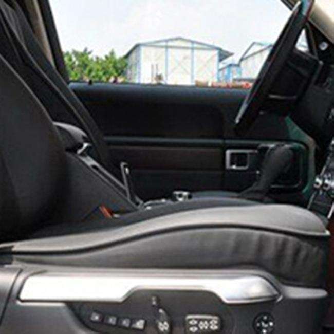 1 Pair New Car Seat Cushion Valance Chrome Cover Interior Mouldings for Range 2004-2012 All Models