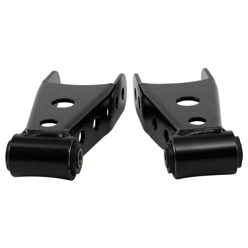 1 Pair of BEL6400 Rear Lowering Shackle Bracket Kit for and with 2inch Drop